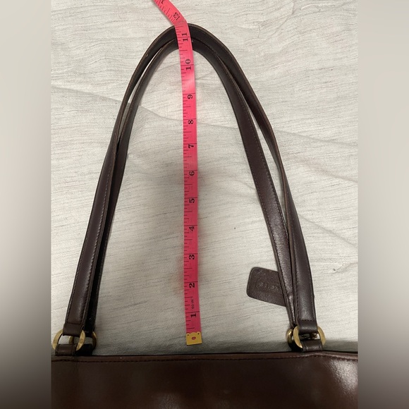 VINTAGE COACH TRIBECA SHOULDER BAG IN MAHOGANY - Picture 9 of 16